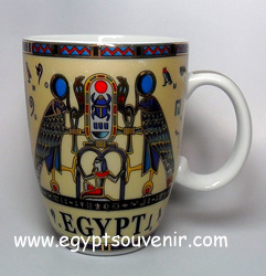 Egyptian Porcelain Mug  PORM07