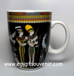Egyptian Porcelain Mug  PORM08