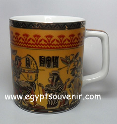 Egyptian Porcelain Mug  PORM37