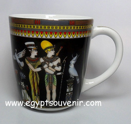 Egyptian Porcelain Mug  PORM28