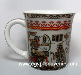 Egyptian Porcelain Mug  PORM32