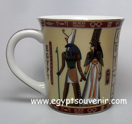 Egyptian Porcelain Mug  PORM34