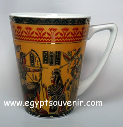 Egyptian Porcelain Mug  PORM11