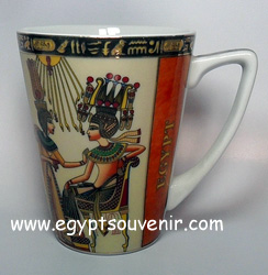 Egyptian Porcelain Mug  PORM12