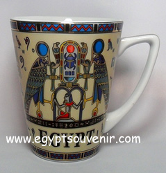 Egyptian Porcelain Mug  PORM14