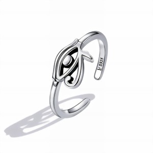 Horus Eye Sterling 925 Silver Ring