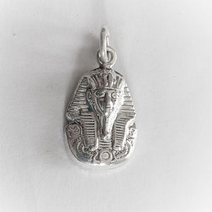 King Tut Silver Pendant Handmade Silver Jewelry